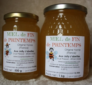 image pot de miel de fin de saison