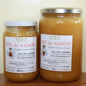 image pot de miel de fin de saison