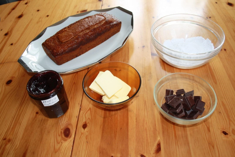 les ingrédients de la version gourmande