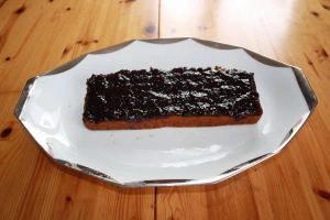 L'ajout gelée de mûres