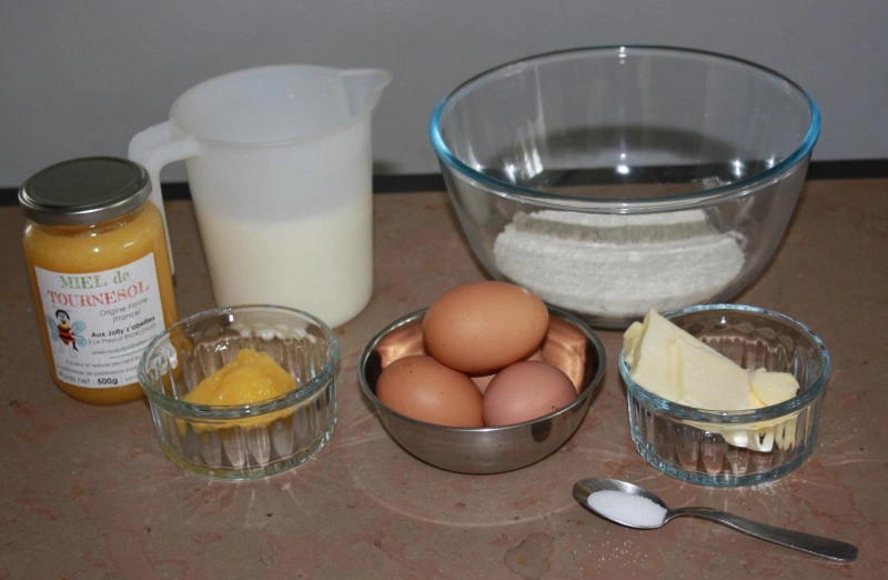 les ingrédients des Crêpes