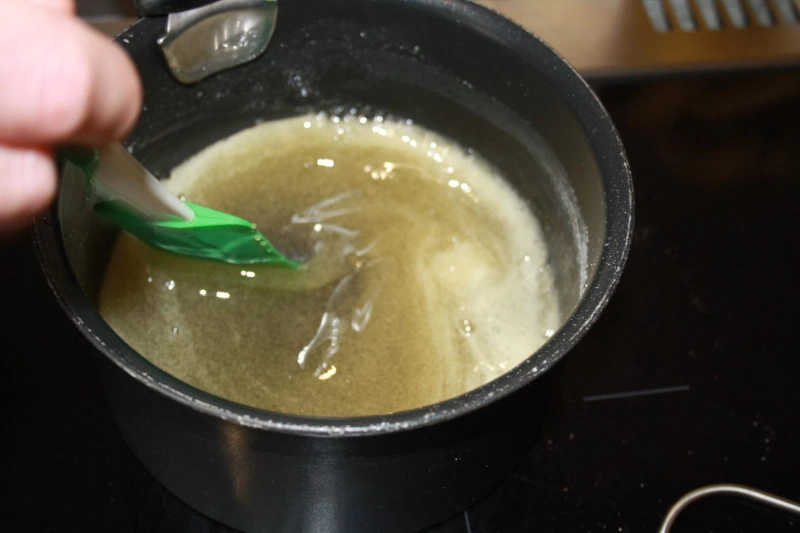 miel beurre et saladier