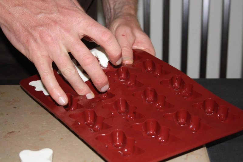 démouler la guimauve